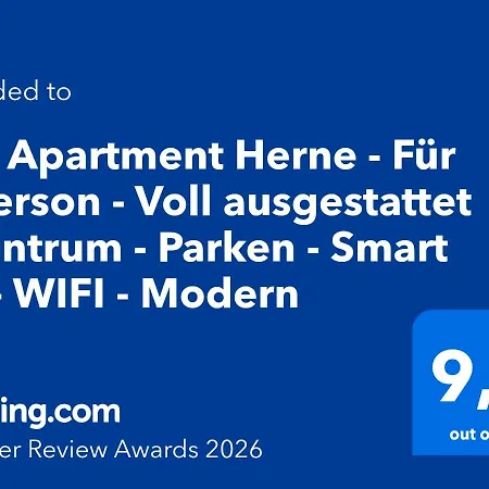 Rtr - Fuer 1 Person - Voll Ausgestattet - Zentrum - Parken - Smart Tv - Wifi - Modern Apartment *