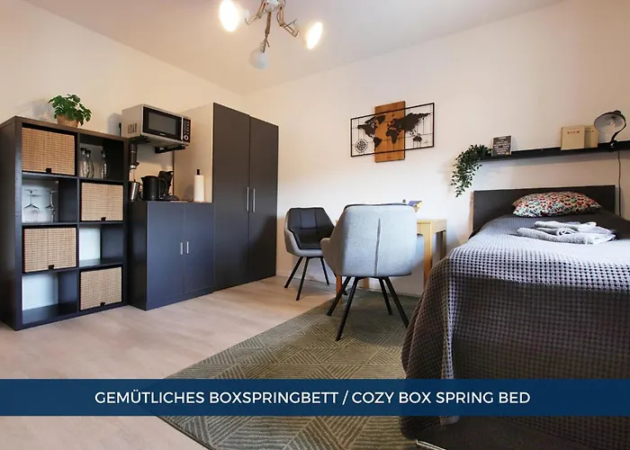 Lejlighed Rtr - Fuer 1 Person - Voll Ausgestattet - Zentrum - Parken - Smart Tv - Wifi - Modern