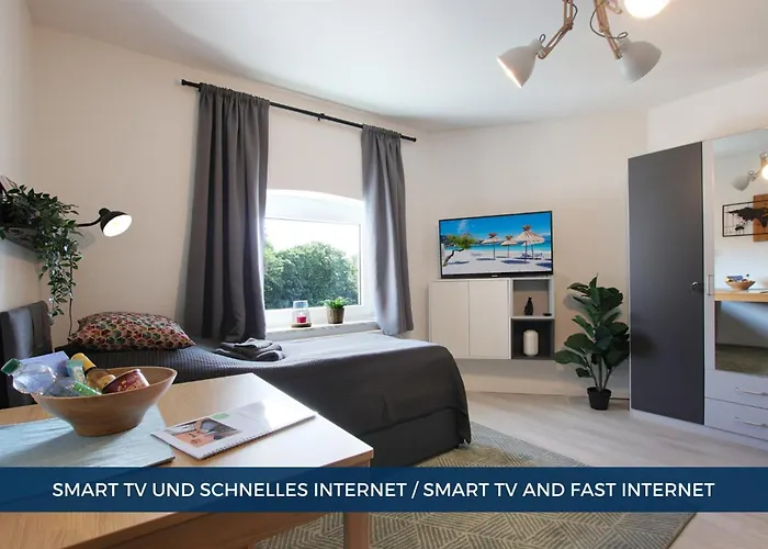 Lejlighed Rtr - Fuer 1 Person - Voll Ausgestattet - Zentrum - Parken - Smart Tv - Wifi - Modern Herne