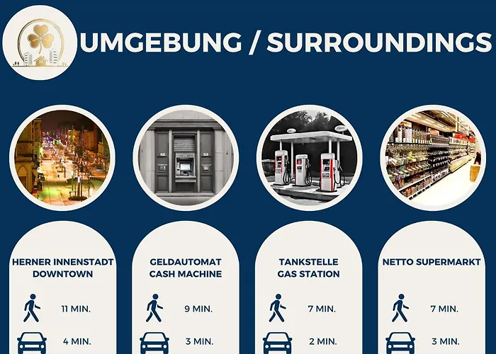 Rtr - Fuer 1 Person - Voll Ausgestattet - Zentrum - Parken - Smart Tv - Wifi - Modern Lejlighed *